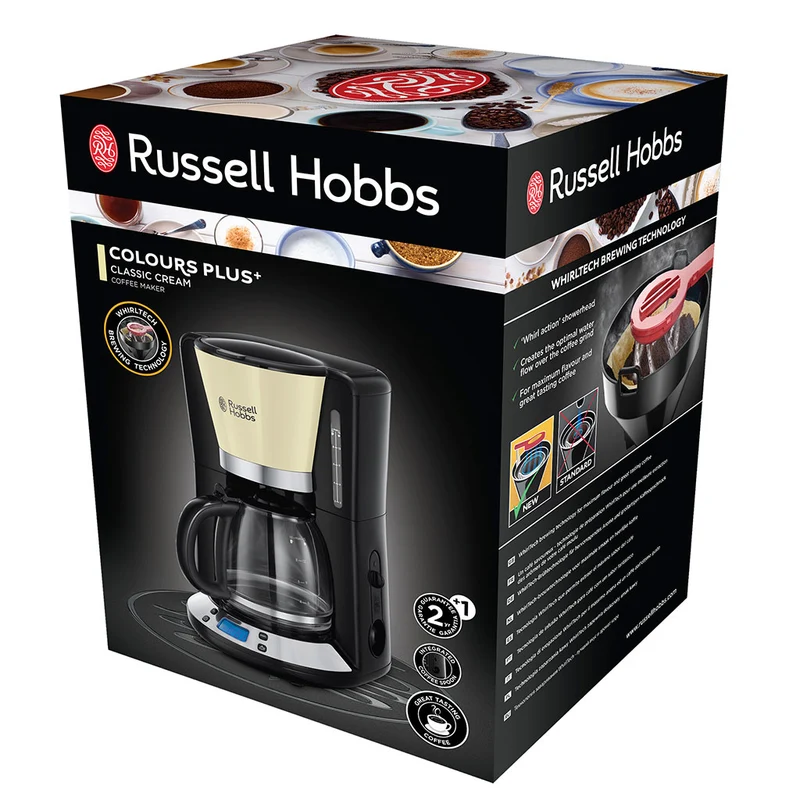 Cafetera de goteo Colours Plus Russell Hobbs