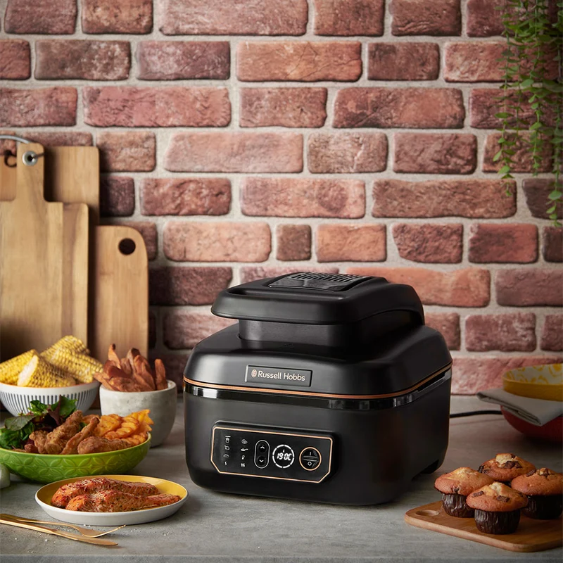 Freidora de aire y robot de cocina Satisfry Air & Grill Russell Hobbs