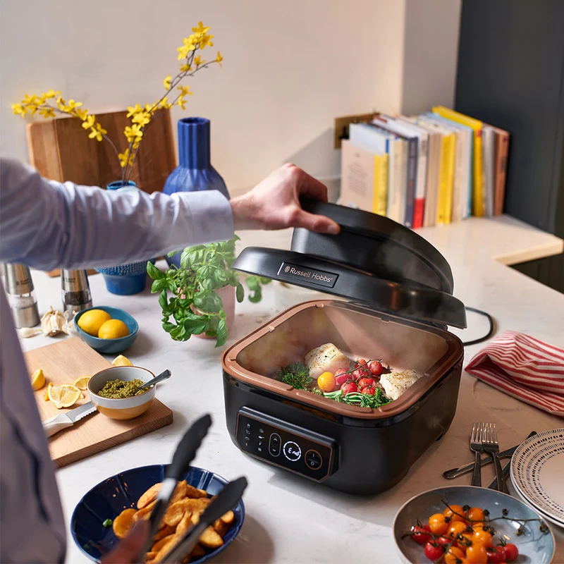 Freidora de aire y robot de cocina Satisfry Air & Grill Russell Hobbs