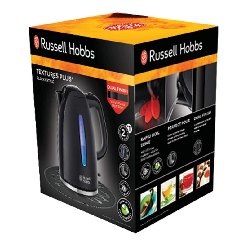 Hervidor Textures Plus+ Russell Hobbs
