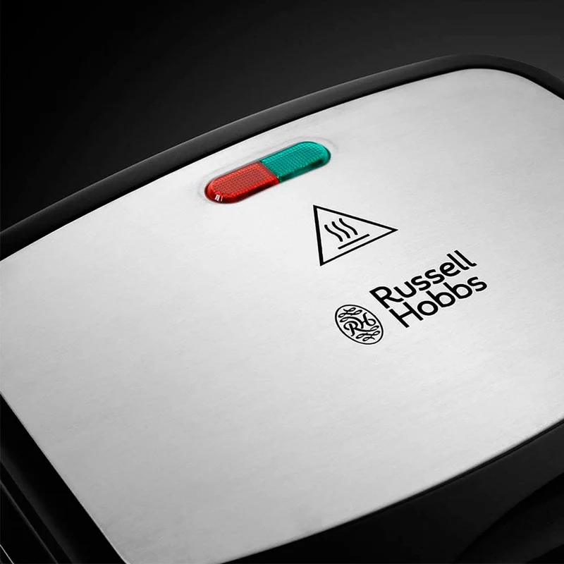 Sandwichera 3 en 1 de placas hondas Russell Hobbs