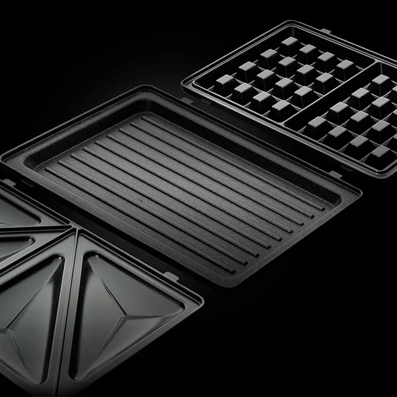 Sandwichera 3 en 1 de placas hondas Russell Hobbs