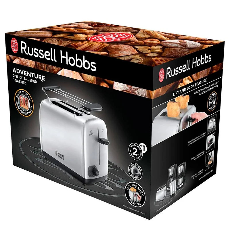 Tostadora Adventure Russell Hobbs