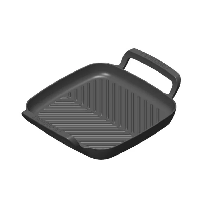 Parrilla grill cuadrada hierro fundido BBQ Outdoor Le Creuset