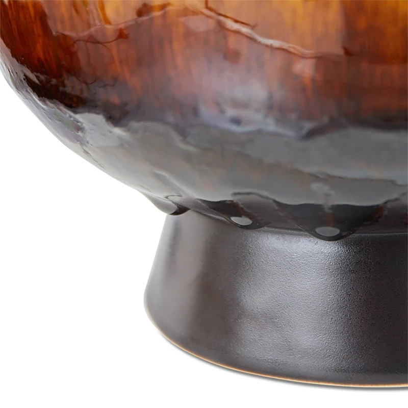 Retro Flower Pot - Cherry red