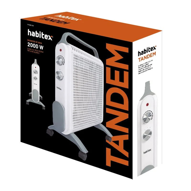 RADIADOR DE MICA 2000 W HABITEX.
