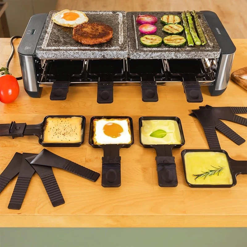 RACLETTE CHEESE&GRILL 16000 INOX ALLSTONE