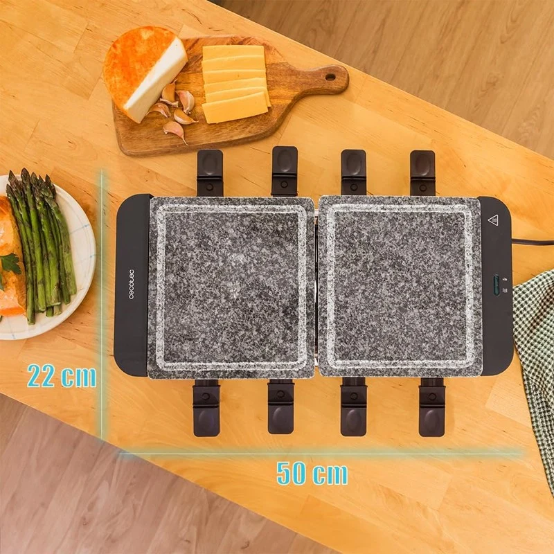 RACLETTE CHEESE&GRILL 16000 INOX ALLSTONE