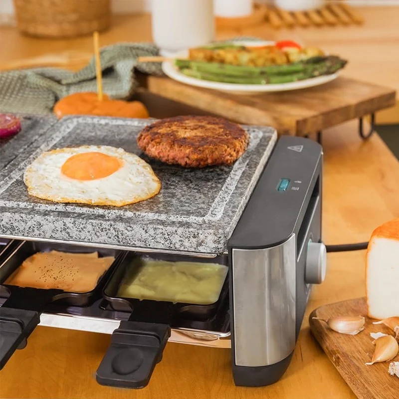 RACLETTE CHEESE&GRILL 16000 INOX ALLSTONE