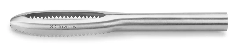 QUITA ESCAMAS PROFESIONAL INOX 27CM 3C