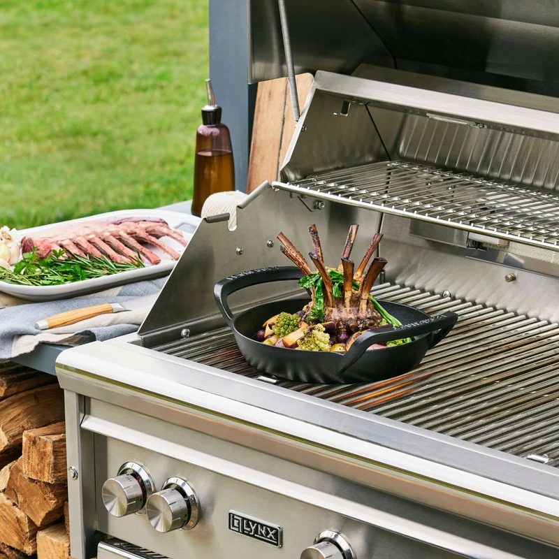 Sartén skillet hierro fundido BBQ Outdoor Le Creuset