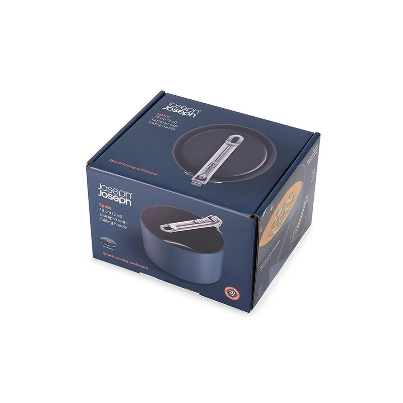 Cazo cerámico con mango plegable Space Joseph Joseph
