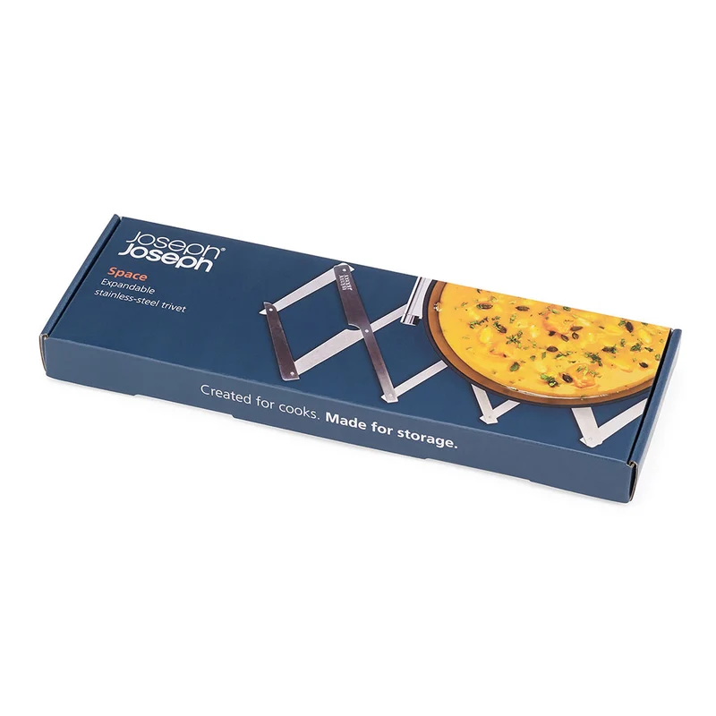 Salvamanteles plegable de acero inoxidable Space Joseph Joseph