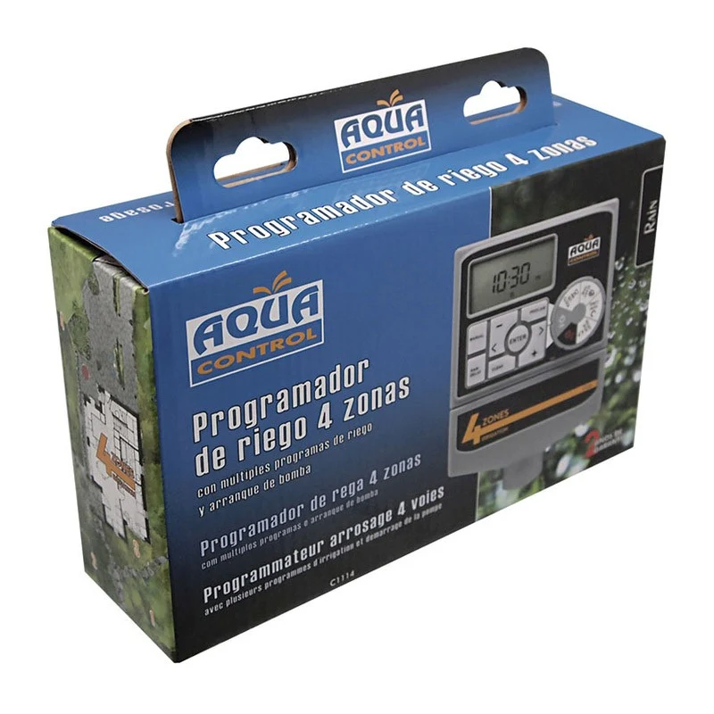 PROGRAMADOR DE RIEGO ELÉCTRICO AQUACONTROL