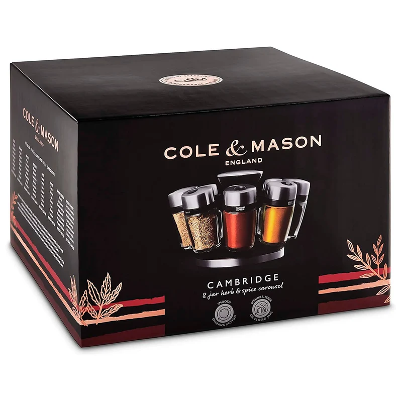 Soporte para 8 recipientes para especias Cambridge Cole&Mason