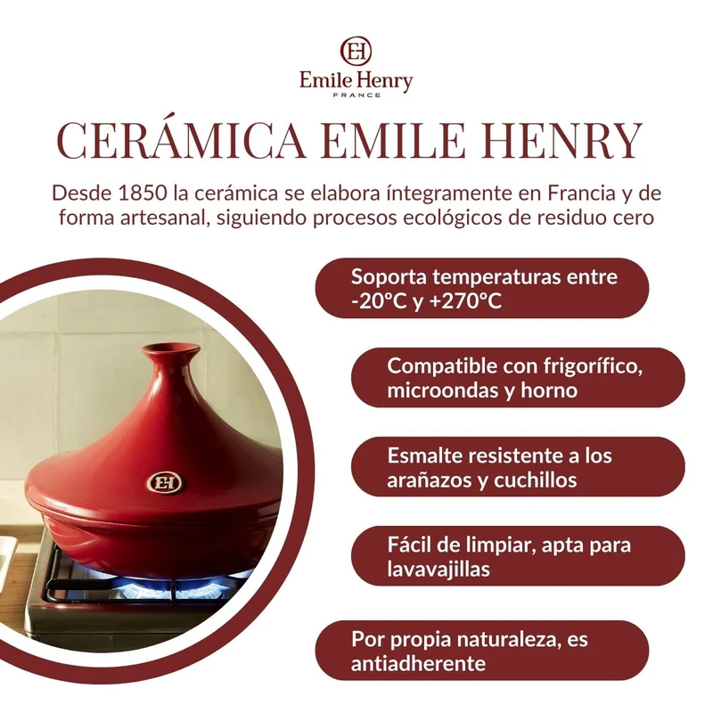 Horno cerámico para baguettes Emile Henry