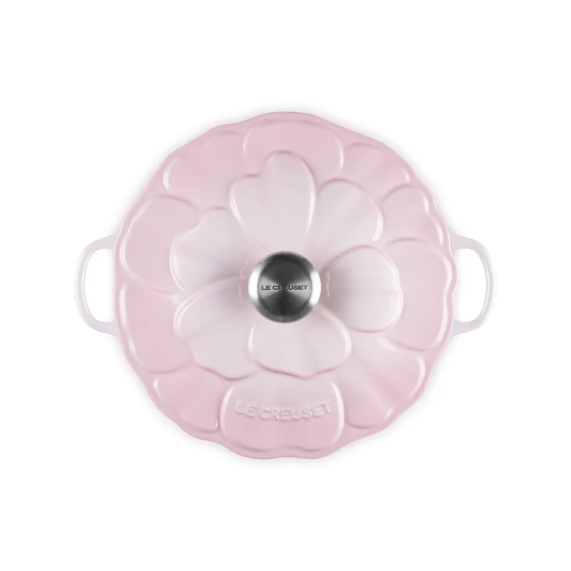 Cocotte baja tipo cacerola de hierro Pétalo Le Creuset