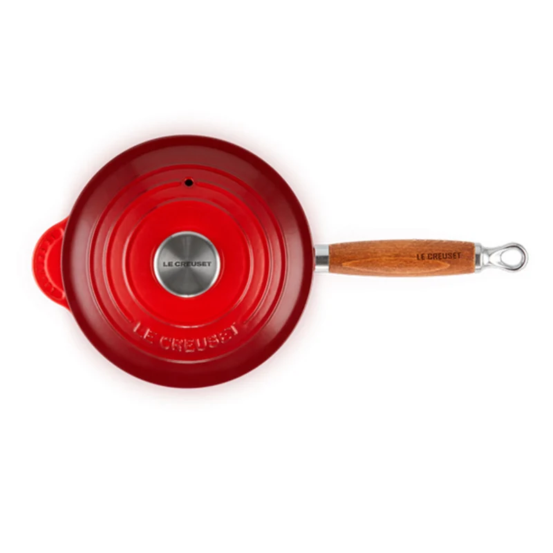 Cazo con mango de madera 18cm Le Creuset