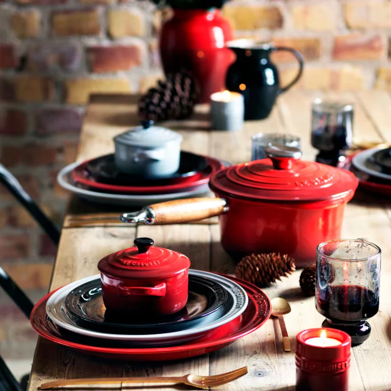 Cazo con mango de madera 18cm Le Creuset
