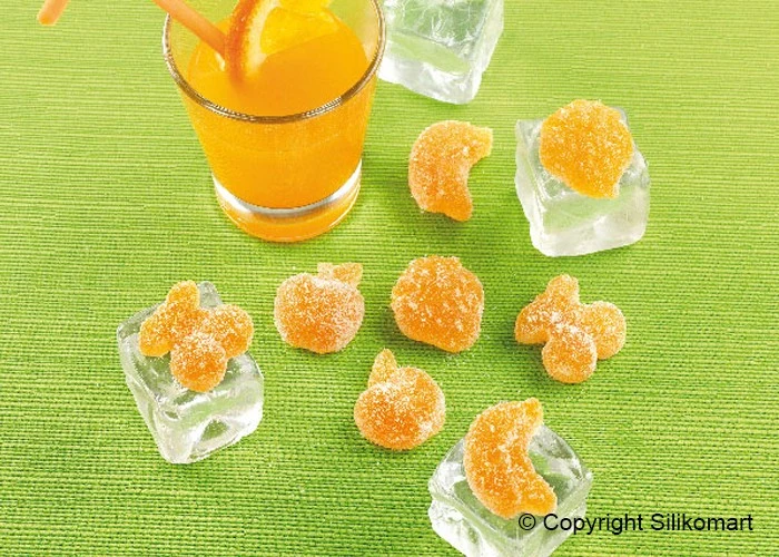 MOLDE PARA GOMINOLAS TUTTI FRUTTI