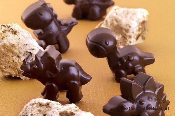 MOLDE PARA BOMBONES DINO
