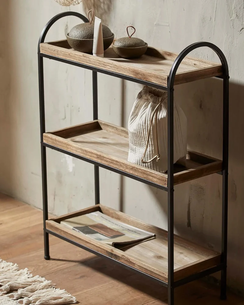 MUEBLE TRES ESTANTES PATNA 63X24X83CM