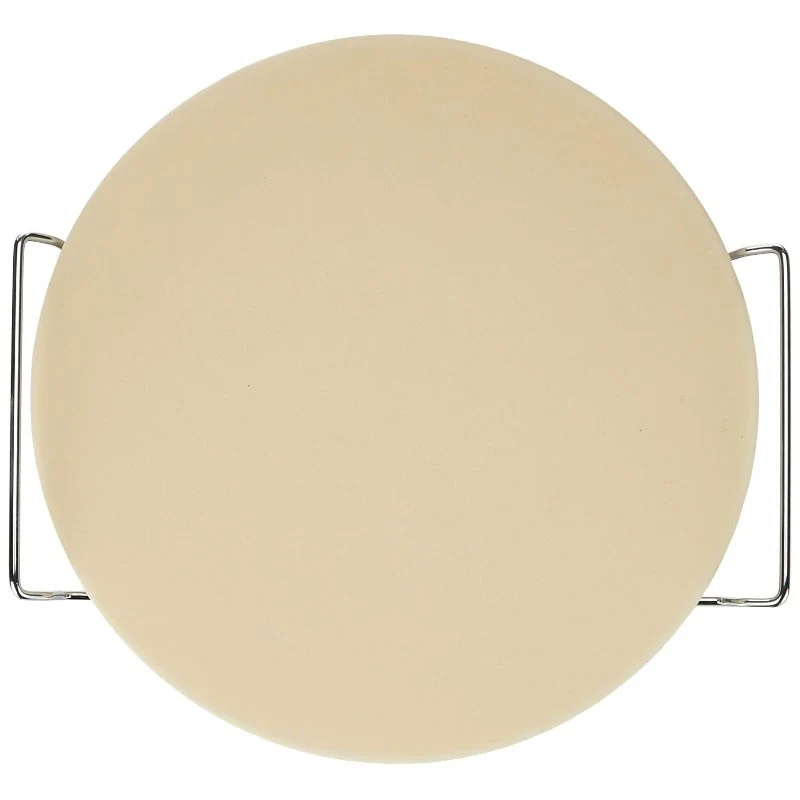 PIEDRA PARA PIZZA CON SOPORTE 33 CM