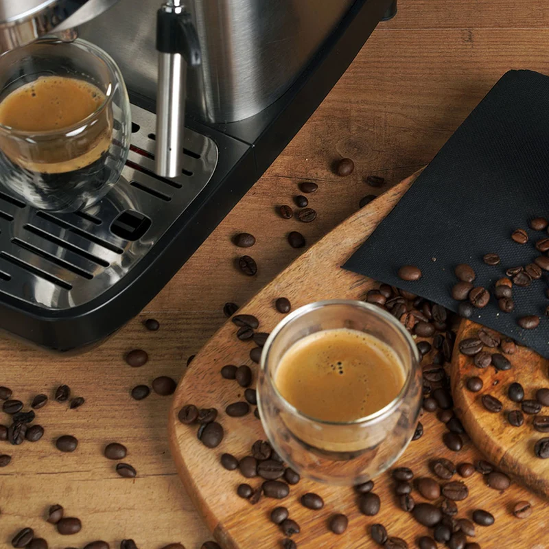 Cafetera Slim Espresso de metal para café molido Ariete