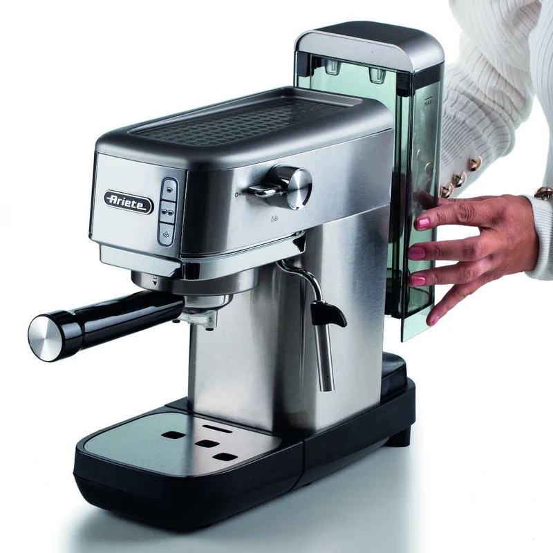 Cafetera Slim Espresso de metal para café molido Ariete