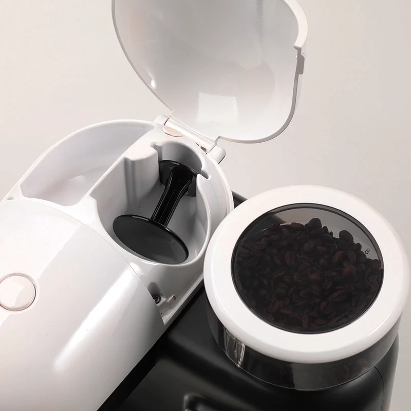 Cafetera Espresso Moderna con molinillo Ariete
