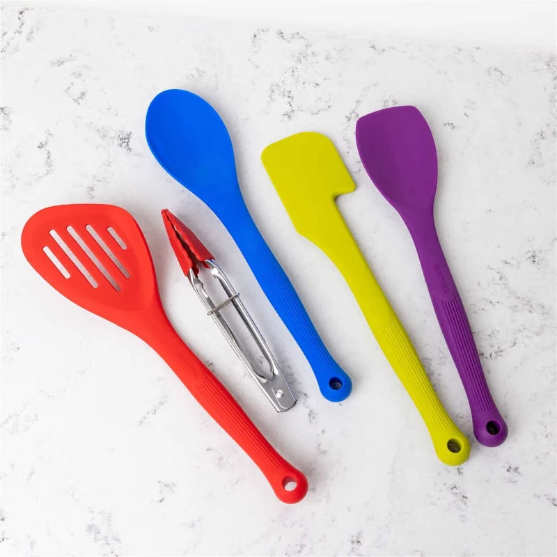 Set de 5 utensilios de silicona Colourworks KitchenCraft