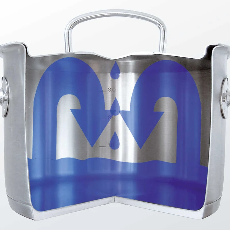 Sartén de acero inoxidable Novogrill® Original-Profi Collection® Fissler