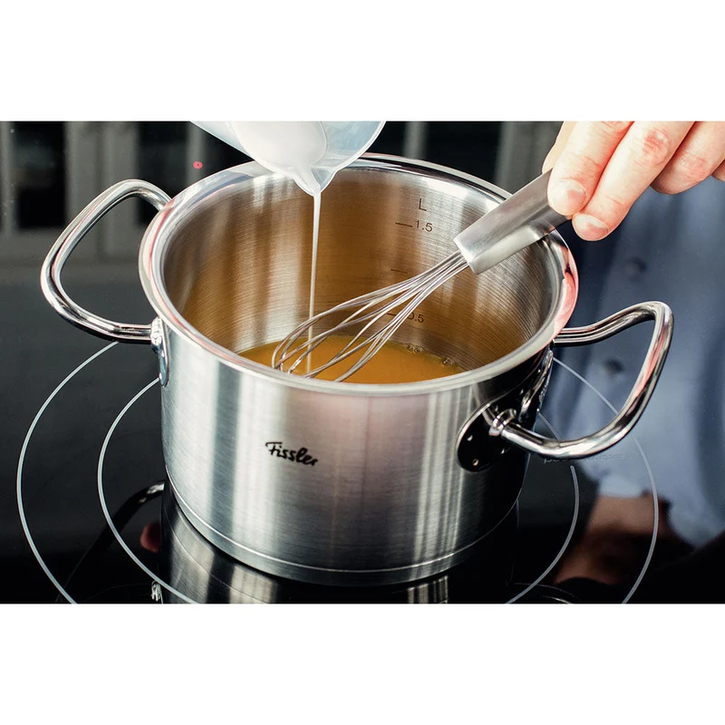 Olla de acero inoxidable con tapa Original-Profi Collection® Fissler