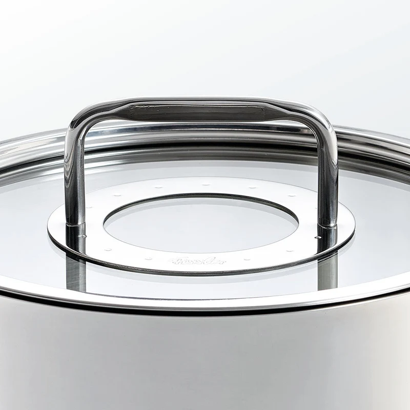Olla de acero inoxidable con tapa Original-Profi Collection® Fissler