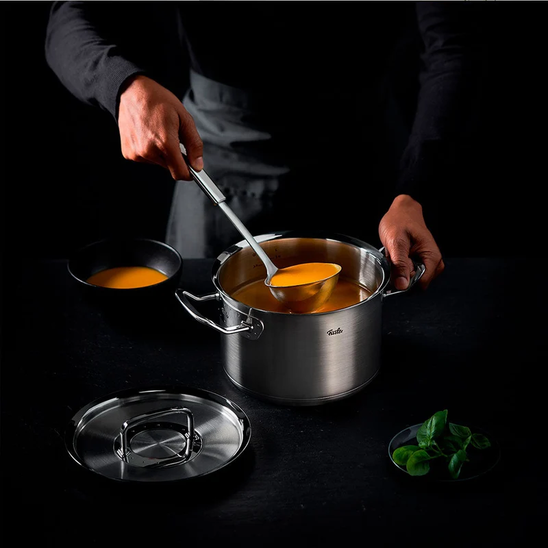 Olla de acero inoxidable con tapa Original-Profi Collection® Fissler