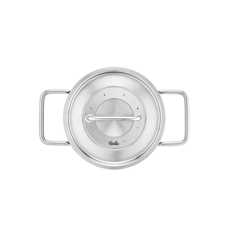 Olla con tapa de acero inoxidable Pure Fissler