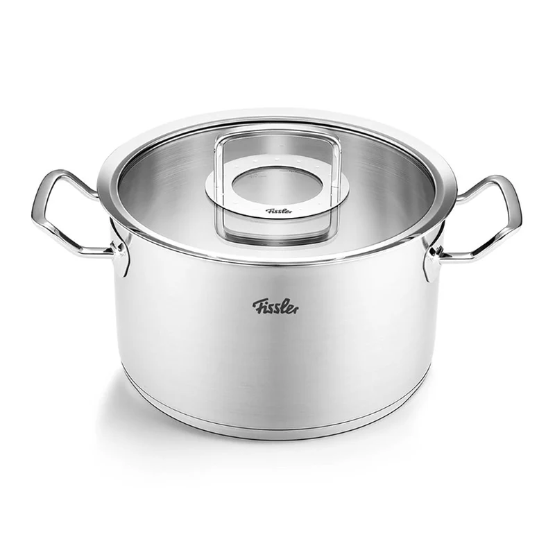 Olla acero inoxidable con tapa de cristal Original-Profi Collection® Fissler