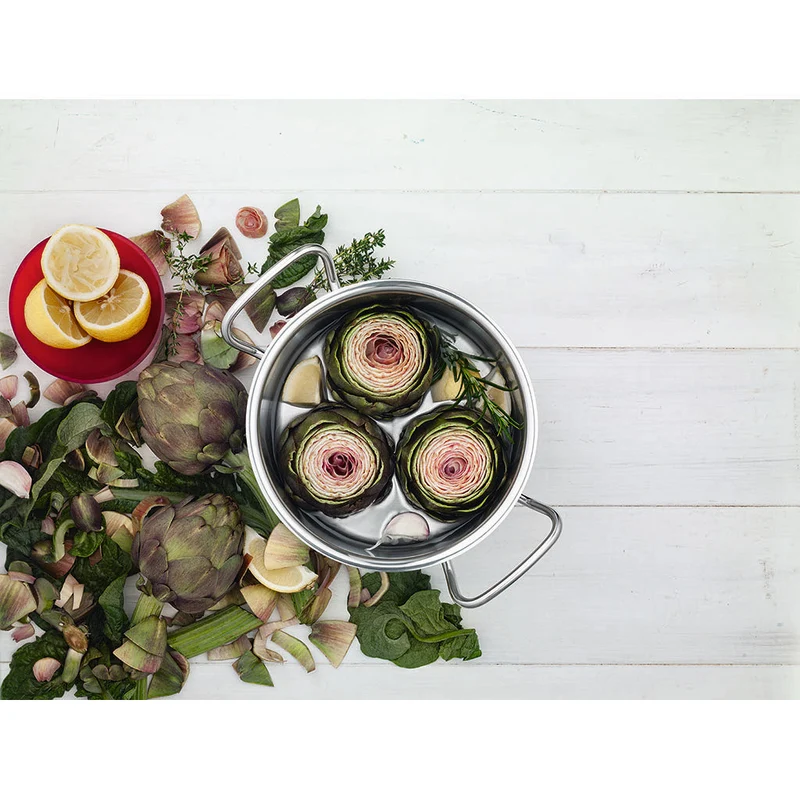 Olla acero inoxidable con tapa de cristal Original-Profi Collection® Fissler
