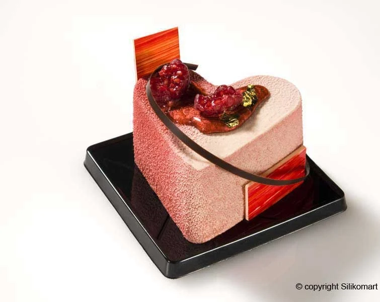 MOLDE 8 PIEZAS CORAZON PASSION SF087