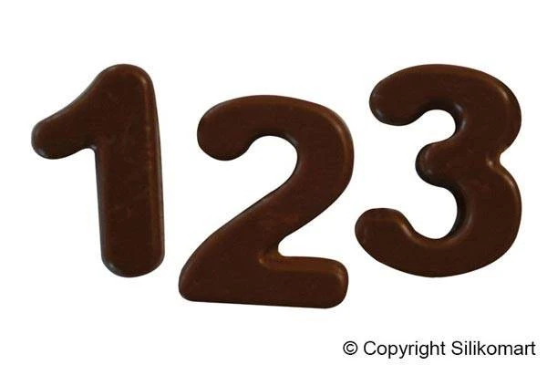 MOLDE SILICONA NUMEROS
