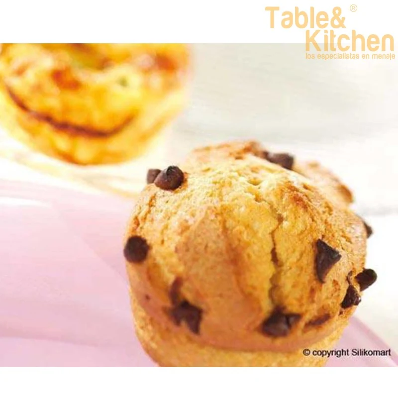 MOLDE SILICONA CLASSIC BIG MUFFINS 6 CAVIDADES