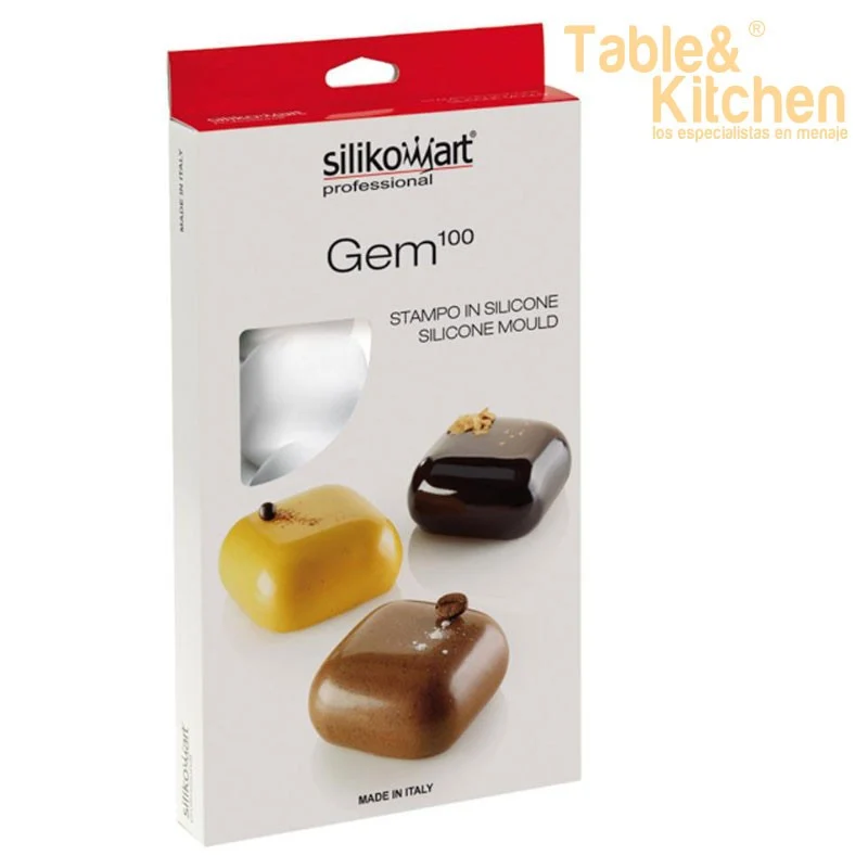 MOLDE SILICONA GEM- 100 SILIKOMART