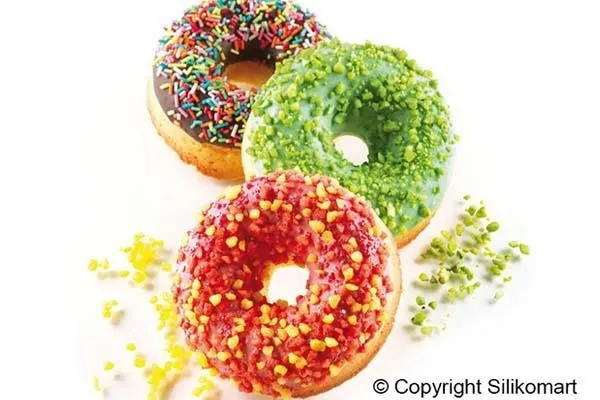 MOLDE DE SILICONA DONUTS SILIKOMART