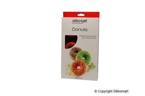 MOLDE DE SILICONA DONUTS SILIKOMART