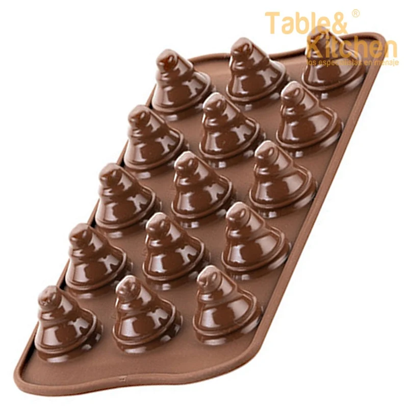 MOLDE CHOCO TREES 3D SCG054 SILIKOMART