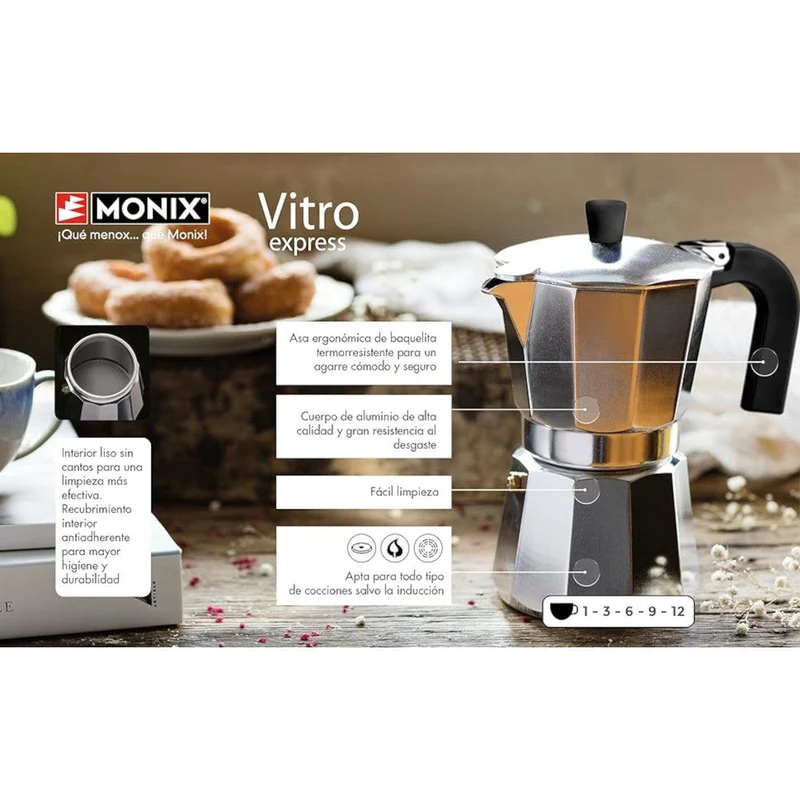 Cafetera Vitro-Expres Monix