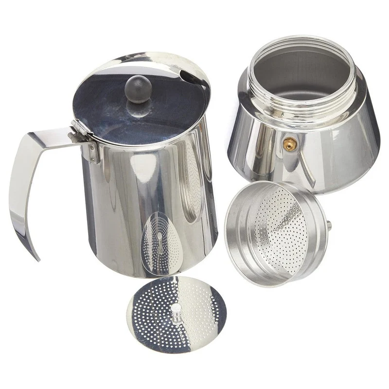 Cafetera inox Eterna Monix