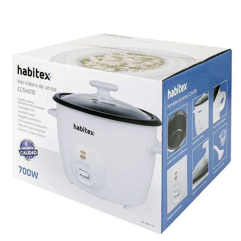 HERVIDORA ARROZ HABITEX 4,5 LITROS