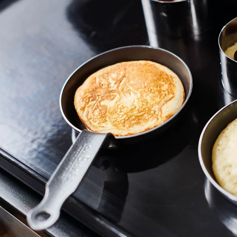 Sartén de hierro para blinis Mineral B De Buyer