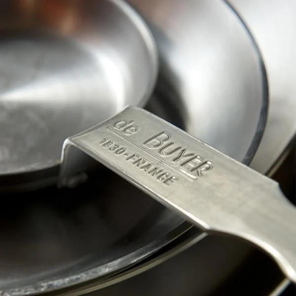 Sartén de hierro para blinis Mineral B De Buyer